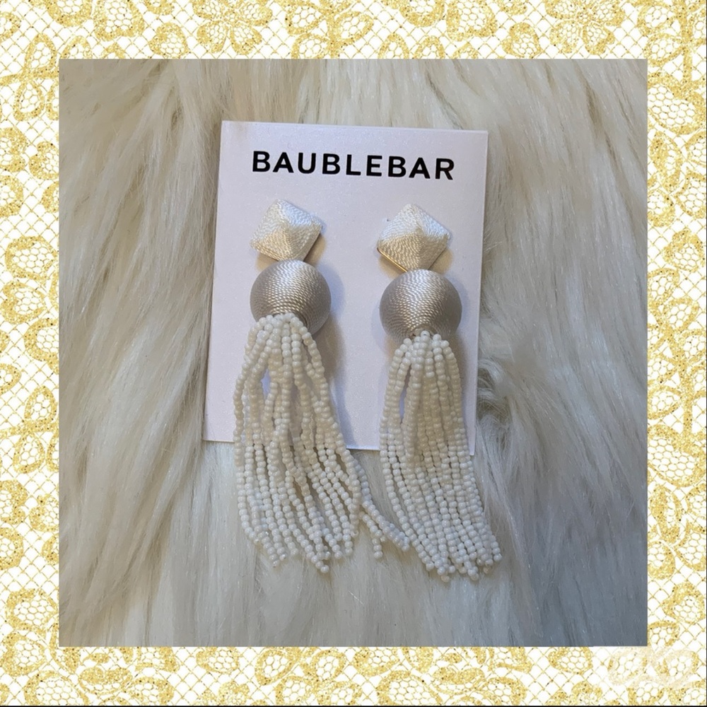 Baublebar Azura Beaded Earrings - New on Card